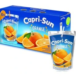Capri-Sun Saft Orange, Mit 12% Fruchtgehalt, Je 0,2 Liter, 10 Stück