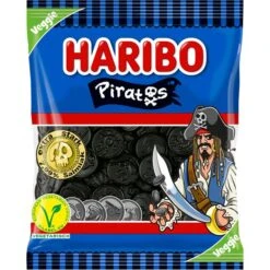 Haribo Lakritz Piratos, 175g