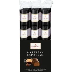 Niederegger Marzipan Klassiker Riegel Espresso, 15 Stück, 750g