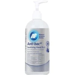 AF Anti-bac+, ABHHR500, Händedesinfektionsgel, Sanitizing Hand Rub, 500ml, Desinfektionsmittel