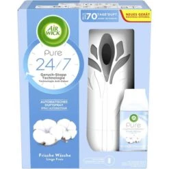 Airwick Raumduft Freshmatic Max Pure, Starterset, 250 Ml, Frische Wäsche